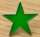 GREEN STAR Pin Badge Button School Reward Enamel Metal