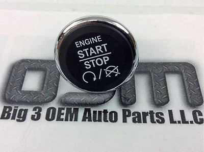 Dodge Challenger Jeep Commander Push to Start Ignition Switch Button new OEM - Image 1 of 3