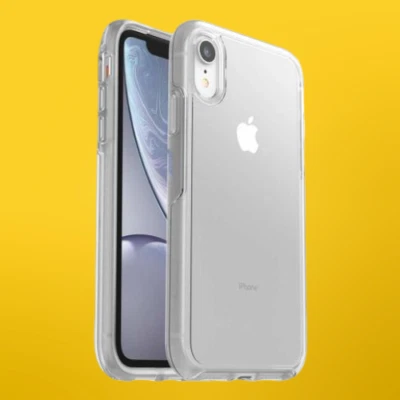 OtterBox iPhone XR Symmetry Series Drop Tested Back Case - Clear - Image 1 of 4