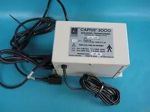 CAPINTEC CAPTUS 3000 Trasformatore di Isolamento 7120-1353 Acciaio Zincato - Foto 1 di 4