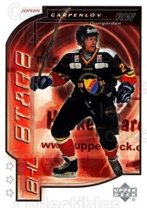 2000-01 Swedish Upper Deck #189 Johan Garpenlov - Picture 1 of 1