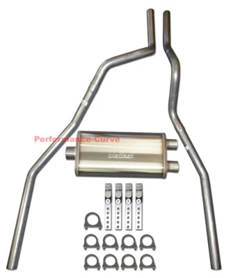 04-08 Ford F150 Camión Mandril Doble Escape Doblado con Silenciador MagnaFlow 5x11x22 Foto 1 de 2