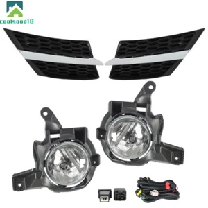 For 2013 14 2015 Toyota RAV4 Driver&Passenger Fog Lights Assembly&Front Grille - Picture 1 of 16