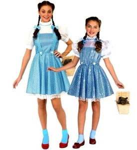 Official Wizard of Oz Deluxe DOROTHY Ladies Child Fancy Dress Costumes Book Week - Picture 1 of 4