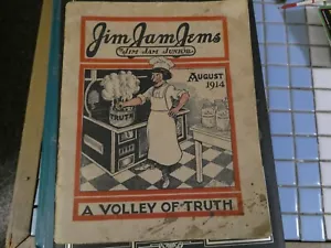 Jim Jam Jems Published 1914 64 Pages Very Controversial Mag. - Picture 1 of 10