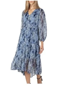 NEW Joie Limited Edition Printed Maxi Dress Size Medium $268 Retail - Picture 1 of 5