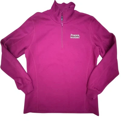 Sport Tek Purdue бабушка четверть молнии пуловер толстовка женщины большой - Изображение 1 из 4