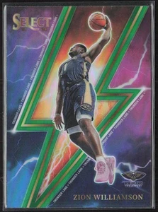 2023-24 Panini Select #1 Zion Williamson Thunder Lane Silver Prizms - Picture 1 of 2