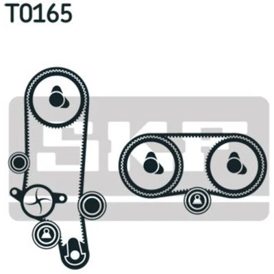SKF Dentadas para VW Golf IV 1J1 1.4 16V 1.6 Polo 9N _ 6N2 Seat Ibiza 6J5 - Imagen 1 de 2