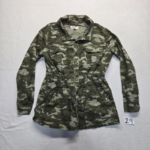 Arizona Jeans Co Camouflage Giacca Cappotto Adulto Donna Taglia L Large - Foto 1 di 7