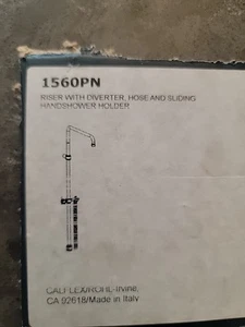 ROHL 1560 Serie Brausestange mit Schlauch in Nickel poliert - Bild 1 von 11