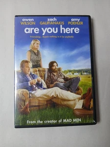 Are You Here (DVD, 2014) Owen Wilson Zach Galifianakis Amy Poehler - Imagen 1 de 4