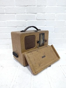 Maleta vintage Firestone Roamer Radio años 40 modelo S-7426-T sin probar - Imagen 1 de 16