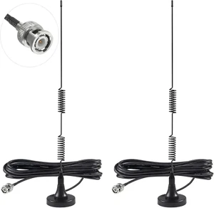 2Pcs Police Scanner Antenna - 20-1300Mhz Radio Scanner Antenna for Police Radio - Picture 1 of 12