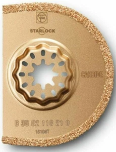 Fein MOUNT SL CARBIDE SAW BLADES 75mm 5Pcs For Cutting Out Damaged Tile Joints - Picture 1 of 1