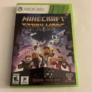 Minecraft: Story Mode - Season Pass Disc (Xbox 360, 2015) Tested - Picture 1 of 6
