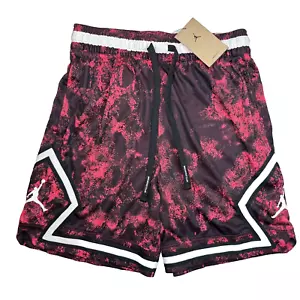 Pantalones Cortos Jordan Breakfast Club Diamante Para Hombres M NUEVO Rojo Negro Estampado Jumpman Dri Fit - Imagen 1 de 16