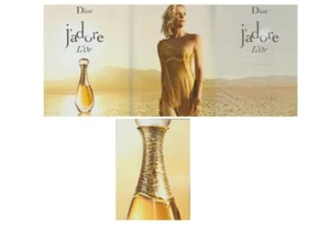 Publicité papier glacé - J'adore Dior 3 pages dont 1 recto verso - Bild 1 von 1
