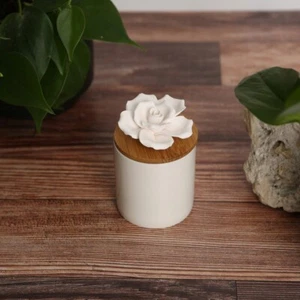 Flower Stone Diffuser with Eucalyptus Oil - Picture 1 of 2