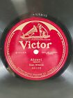 10" Victor Single Sided Record 78Rpm Evan Williams: Absent Free Shipping!!