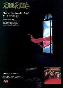 1979 Bee Gees "Love You Inside Out" Song Release Industry Promo Ad Reprint - Picture 1 of 1