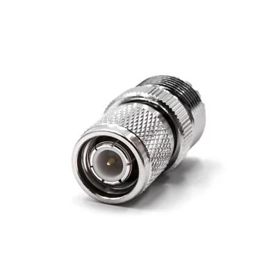 VHBW TNC Adapter (m) auf UHF PL-259 Buchse für verschiedene Hochfrequenztechnik-Gerät