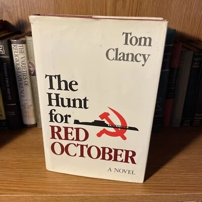 The Hunt for Red October-Clancy (1984 HC/DJ 1st ed 7th printing) Fine/VG - Image 1 of 4