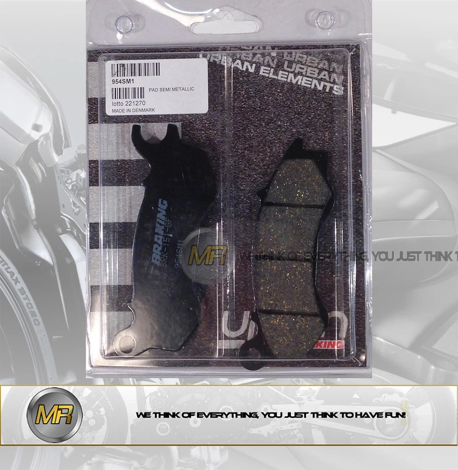 HONDA VISION 16'' WHEEL (Rear Drum Model) 50 FROM 2012 TO 2017 FRONT BRAKE PADS - Image 1 of 1