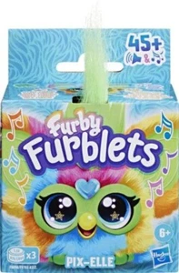 Furby Furblets PIX-ELLE Electronic Mini Plush Toy Keychain Music Furbish Phases! - Picture 1 of 10