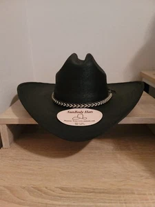 Sonnenkörperhüte Cowboyhut Handarbeit mexikanisch feine Palmblätter - The Maverick - Bild 1 von 6