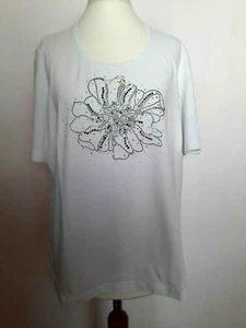 Sehr schöne Damen Bluse mit Glitzer GERRY WEBER Gr. 46 - Bild 1 von 4