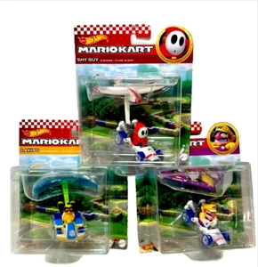 MARIO KART Hot Wheels Glider Bowser Wario Shy Guy Lakitu TÚ ELIGES - Imagen 1 de 4