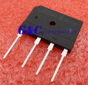 5PCS D25XB80 25A 800V Cooker Rectifier bridge NEW good quality new A2TM - Picture 1 of 1