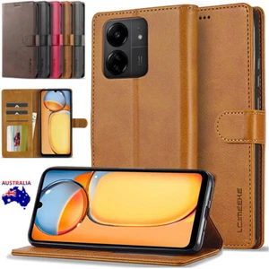For Xiaomi Redmi Note 14 13 12 11 Pro Plus 13 14C Wallet Leather Flip Case Cover - Picture 1 of 68