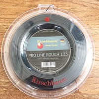 Kirschbaum Pro Line ROUGH (Black) 1.25mm/17 200m/660ft Tennis String Reel