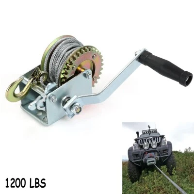 ROBERTAGOR GS OPTIMUS PARANCO MONTACARICHI VERRICELLO GANCIO MANUALE ARGANO 1200 LBS CAVO ACCIAIO