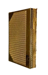 Libro Coty estilo compacto vintage años 50 dorado - Imagen 1 de 13