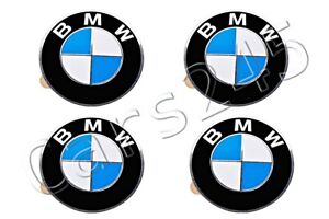 BMW 5 6 7 8 Series Genuine Wheel Center Hub Emblem Sign Logo Stickers x4 70mm