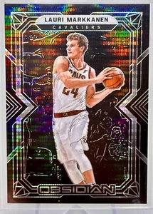 2023-24 LAURI MARKKANEN Panini Obsidian #26 Electric Etch (Free S&H) - Picture 1 of 2