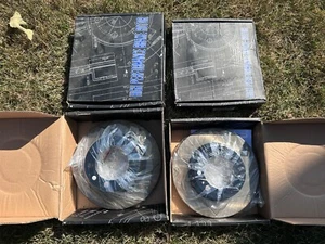StopTech Sport Slotted Front & Rear Brake Rotors Set for 1987-1991 Porsche 944 - Picture 1 of 4