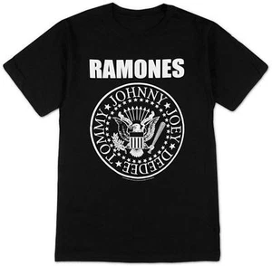 RAMONES - Presidential Seal Names Licensed Men's T-Shirt - Black M ** NEW ** - Picture 1 of 2