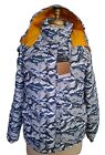 THE NORTH FACE LIBERTY SIERRA MOUNTAIN POINT WOMENS SZ M HOODED DOWN PUFFER...