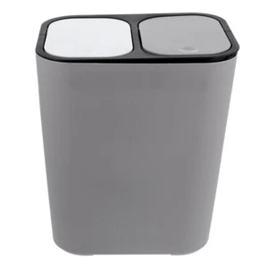 Dry and Wet Separation Trash Can Office Kitchen Recycling Waste Bin - Picture 1 of 12