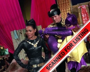 BATMAN 60's TV Show Eartha Kitt & Yvonne Craig BATGIRL Tied Up 8X10 PHOTO #1376 - Picture 1 of 1
