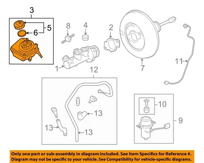 Cilindro maestro de freno usado se adapta a: Saturn Astra 2008 sin rid controlado electrónicamente Foto 1 de 3