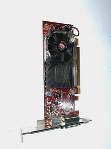 X399D - 256MB ATI RADEON HD3450 LOW PROFILE PCIE DMS-59 VIDEO GRAPHICS CARD - Bild 1 von 2