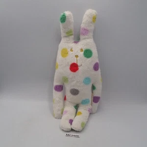Craftholic MC2906 weiß bunte Punkte Kaninchen RAB Plüsch 13 Zoll Spielzeug Puppe Kissen - Bild 1 von 7