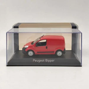 Norev 1/43 Peugeot Bipper Van Red Diecast Models Car Christmas Gift Collection - Picture 1 of 6