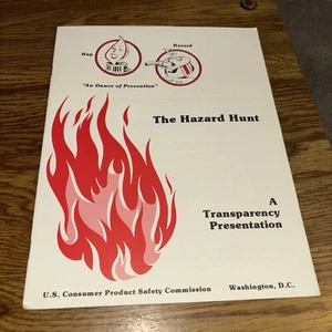 The Hazard Hunt, Transparency Presentation US Consumer Product Safety comm. 80s - Picture 1 of 5