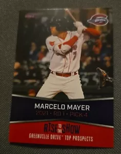 2024 GREENVILLE DRIVE RISE TO THE SHOW SET. MARCELLO MAYER, BLAZE JORDAN +3. - Picture 1 of 10